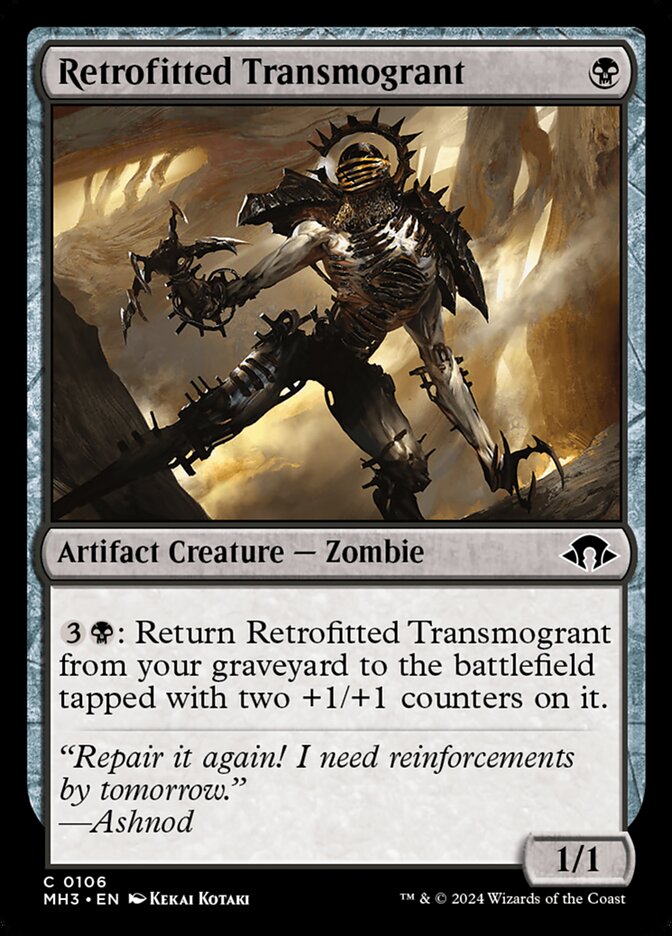 Retrofitted Transmogrant 106 (Modern Horizons 3)  - Foil | Good Games Modbury