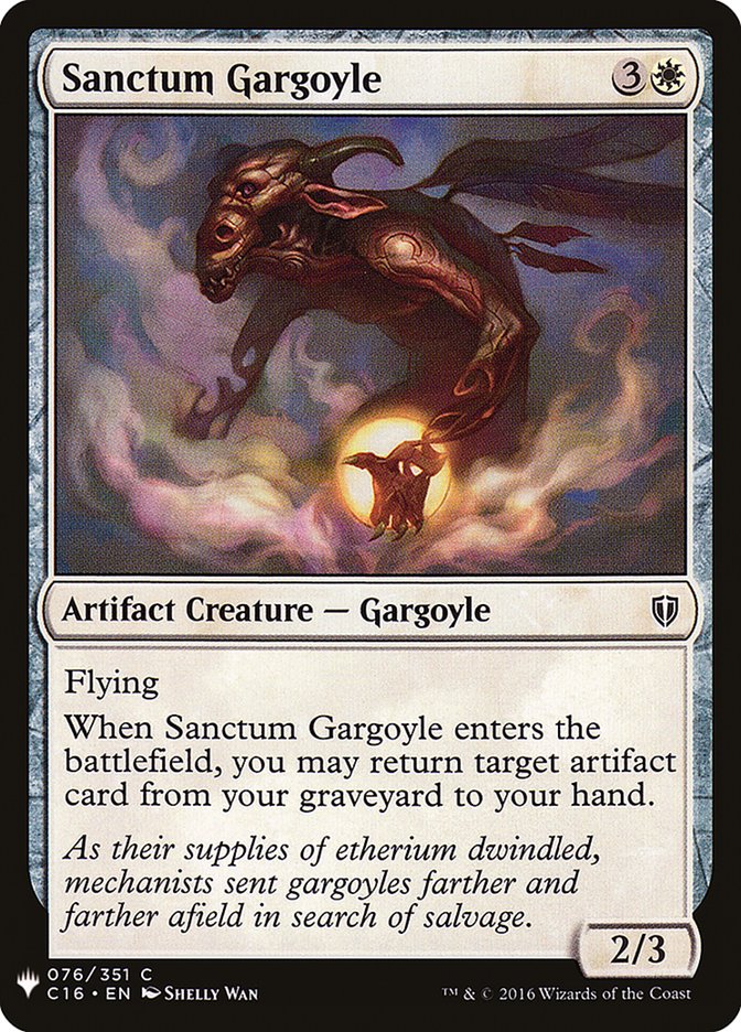 Sanctum Gargoyle [Mystery Booster] | Good Games Modbury