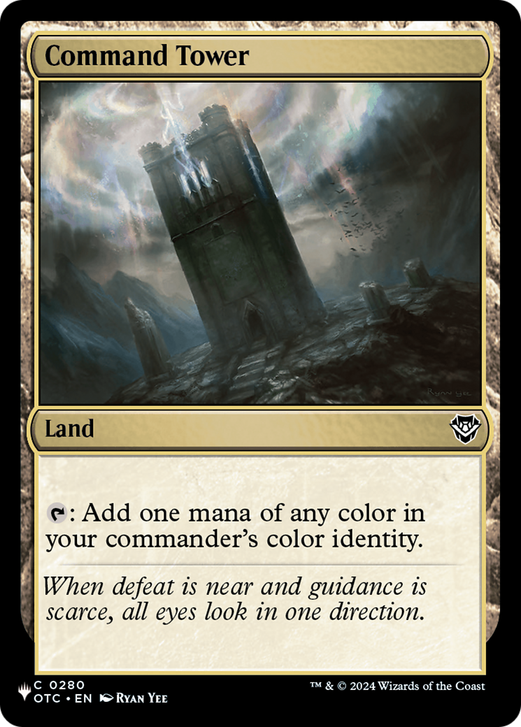 Command Tower (OTC) [The List] | Good Games Modbury