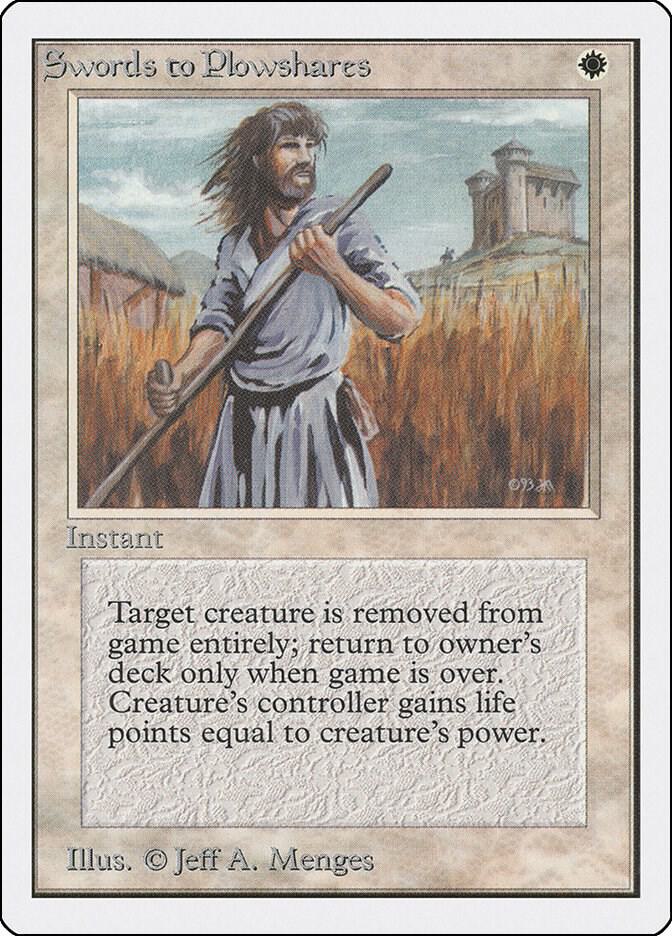 Swords to Plowshares 41/302 (Unlimited Edition)  | Good Games Modbury