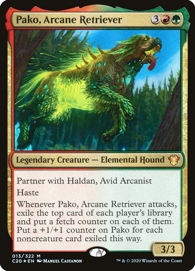 Pako Arcane Retriever 13 (Commander 2020)  - Foil | Good Games Modbury
