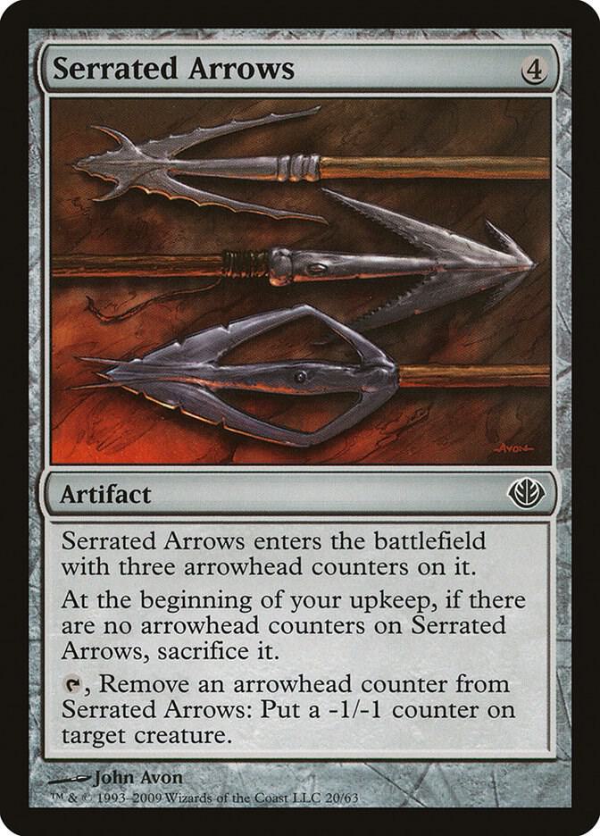Serrated Arrows 20/63 (Duel Decks: Garruk vs. Liliana)  | Good Games Modbury
