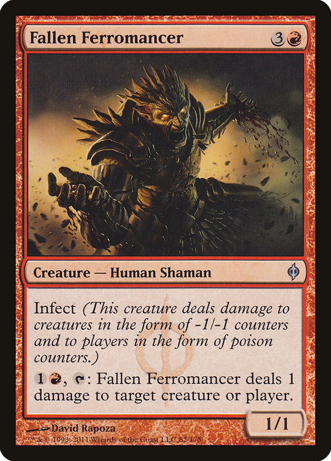 Fallen Ferromancer [New Phyrexia] | Good Games Modbury