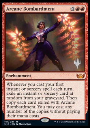 Arcane Bombardment (Promo Pack) [Streets of New Capenna Promos] | Good Games Modbury