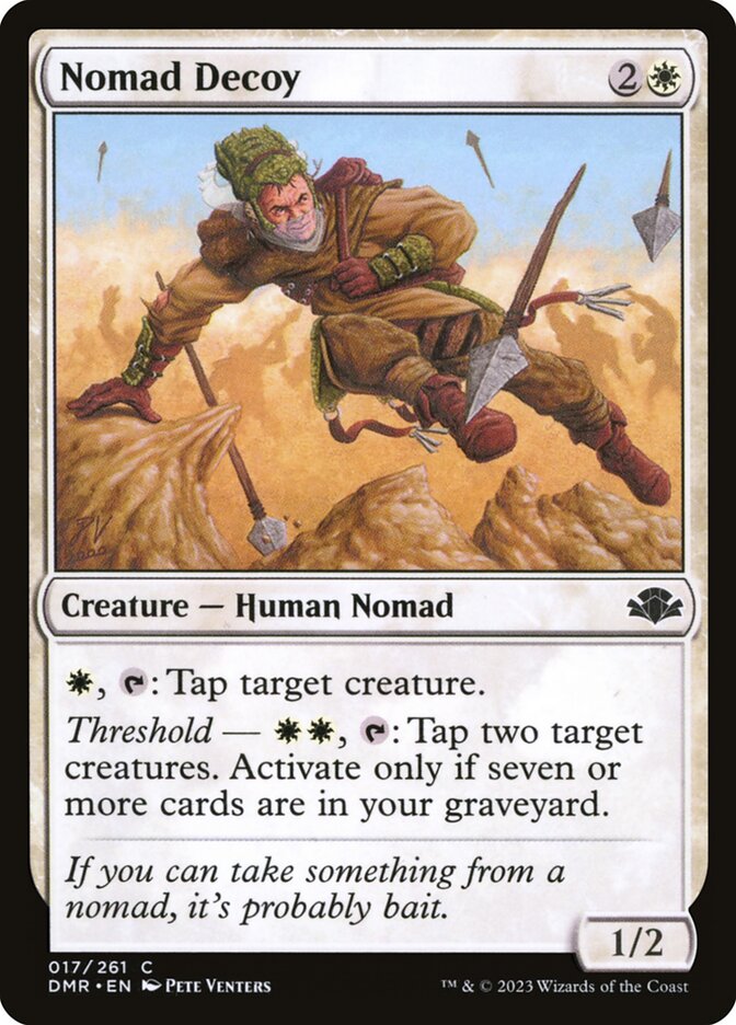 Nomad Decoy 17/261 (Dominaria Remastered)  - Foil | Good Games Modbury