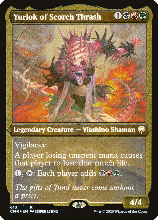 Yurlok of Scorch Thrash (Etched) [Commander Legends] | Good Games Modbury