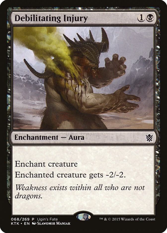 Debilitating Injury 68/185 (Ugin's Fate Promos)  | Good Games Modbury