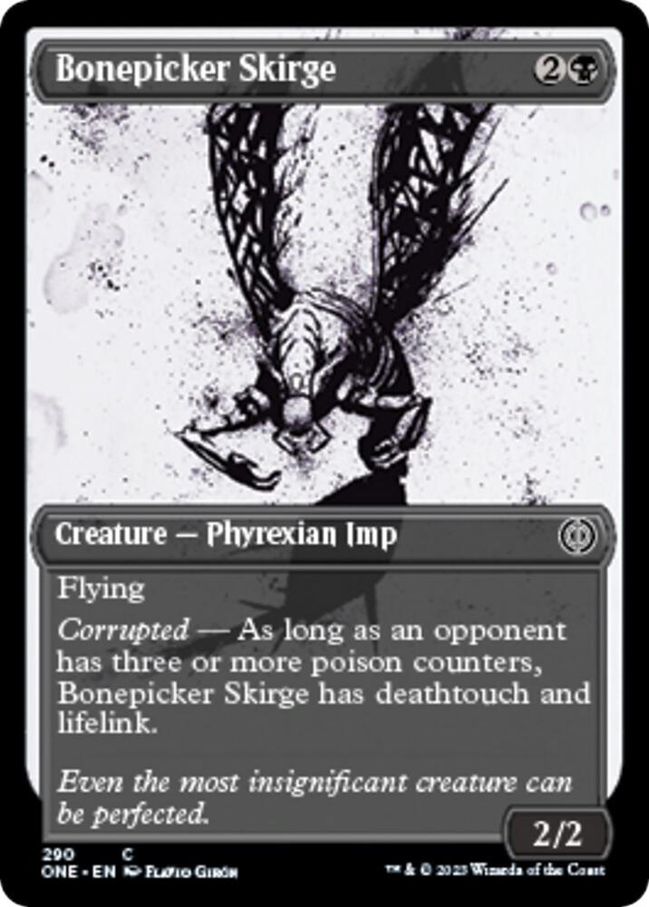 Bonepicker Skirge 290/271 (Phyrexia: All Will Be One)  - Showcase | Good Games Modbury