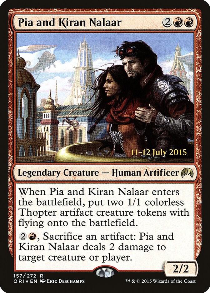 Pia and Kiran Nalaar 157s/54 (Prerelease Cards)  - Foil | Good Games Modbury