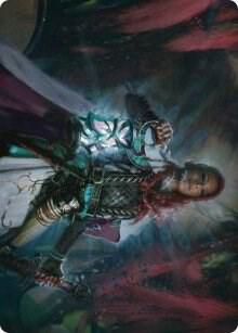 Tergrid God of Fright Art Card 27 (Art Series: Kaldheim)  | Good Games Modbury