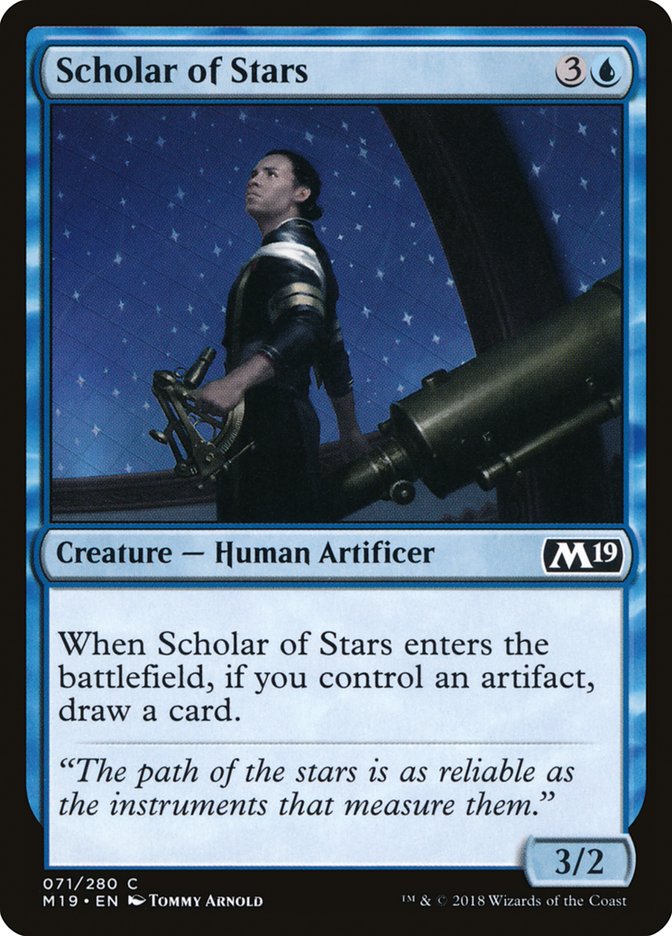 Scholar of Stars [Core Set 2019] | Good Games Modbury