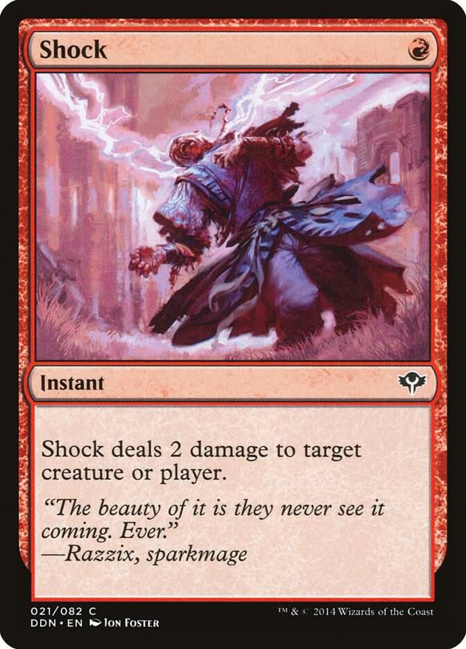 Shock 21/82 (Duel Decks: Speed vs. Cunning)  | Good Games Modbury
