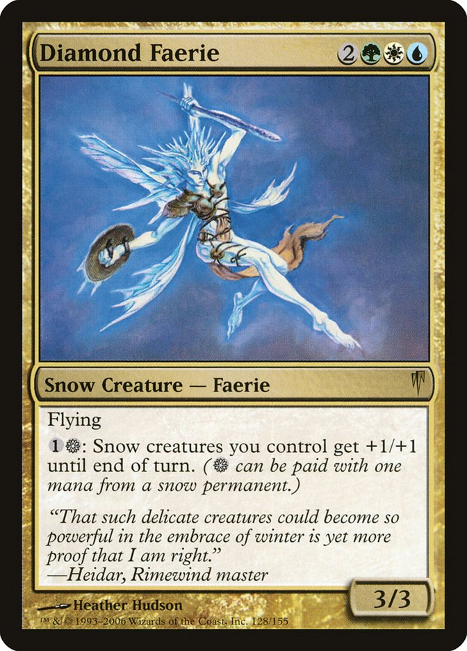 Diamond Faerie 128/155 (Coldsnap)  | Good Games Modbury