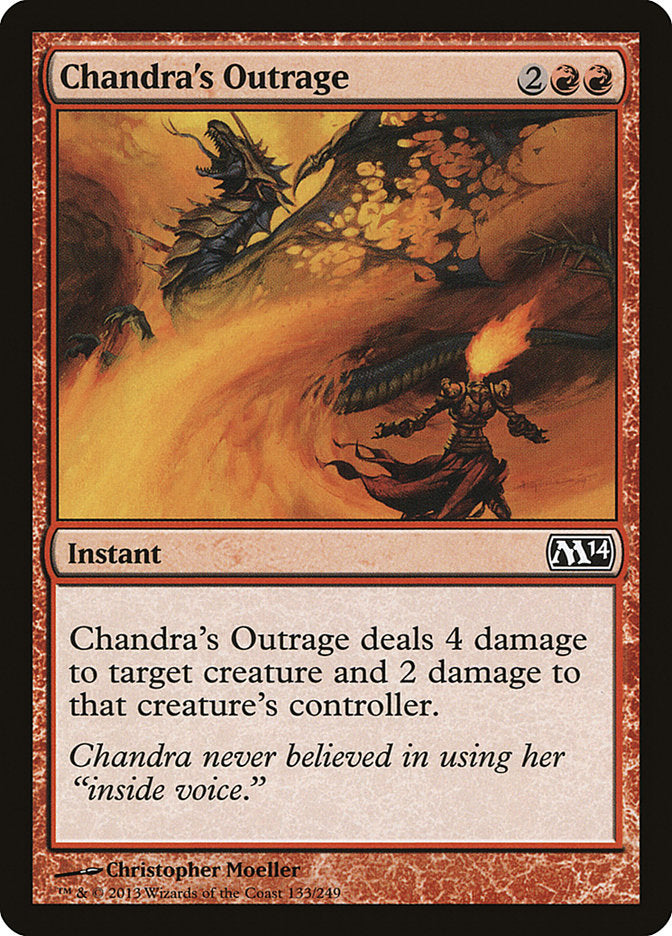 Chandra's Outrage [Magic 2014] | Good Games Modbury