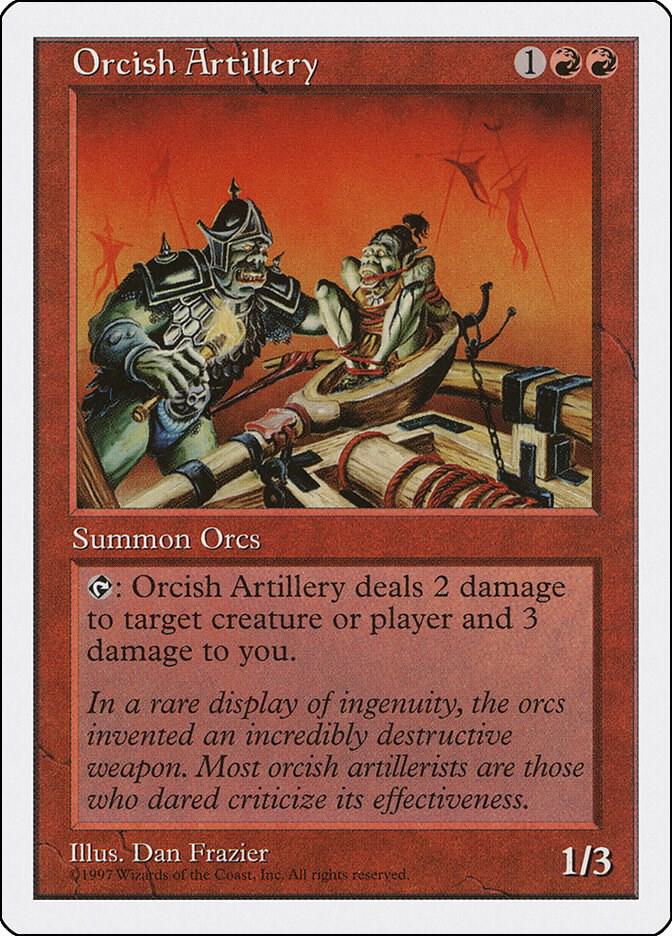 Orcish Artillery 253/455 (Fifth Edition)  | Good Games Modbury