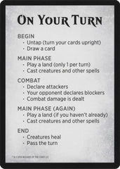 Rules Card [War of the Spark Tokens] | Good Games Modbury