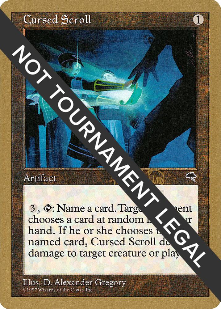 Cursed Scroll 1999 Mark Le Pine TMP mlp281/111 (World Championship Decks)  | Good Games Modbury