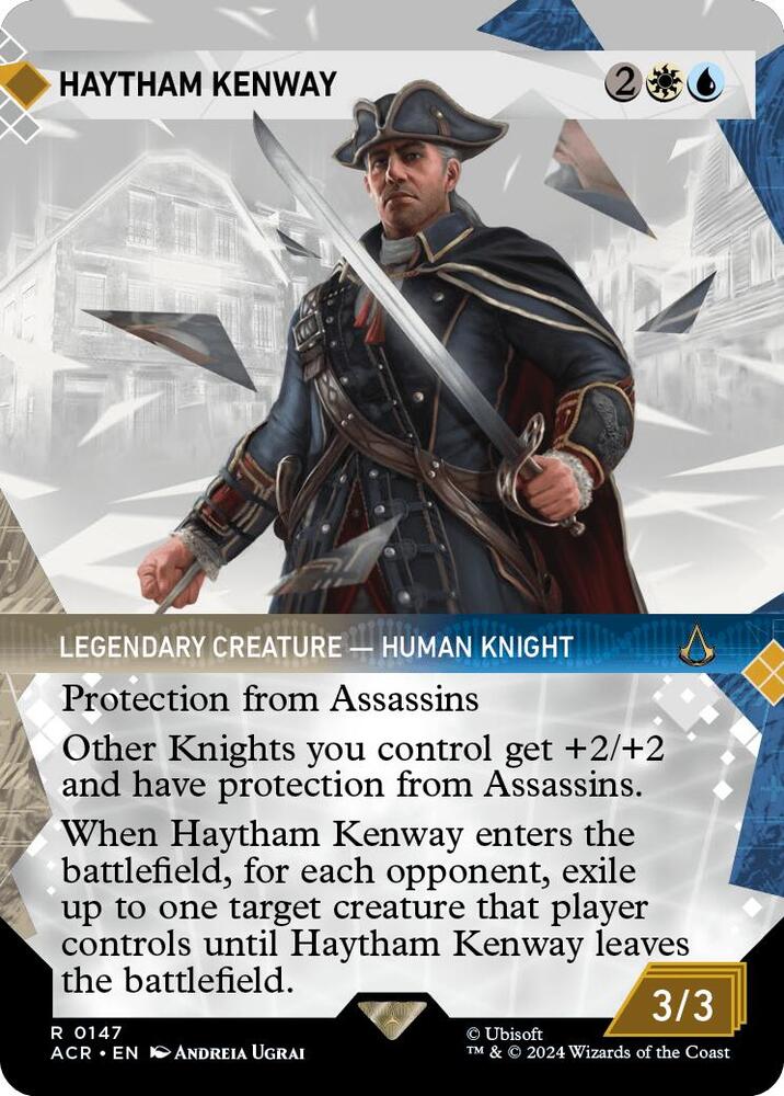 Haytham Kenway 147/110 (Universes Beyond: Assassin's Creed)  - Showcase Foil | Good Games Modbury