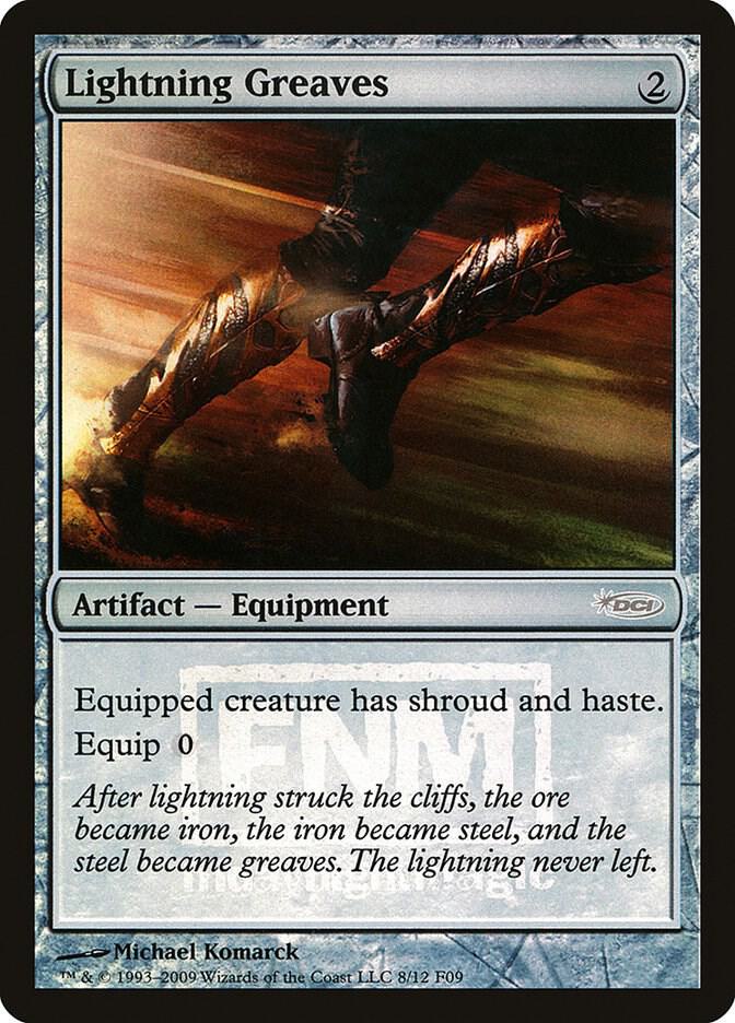 Lightning Greaves 8/12 (FNM Promos)  - Foil | Good Games Modbury