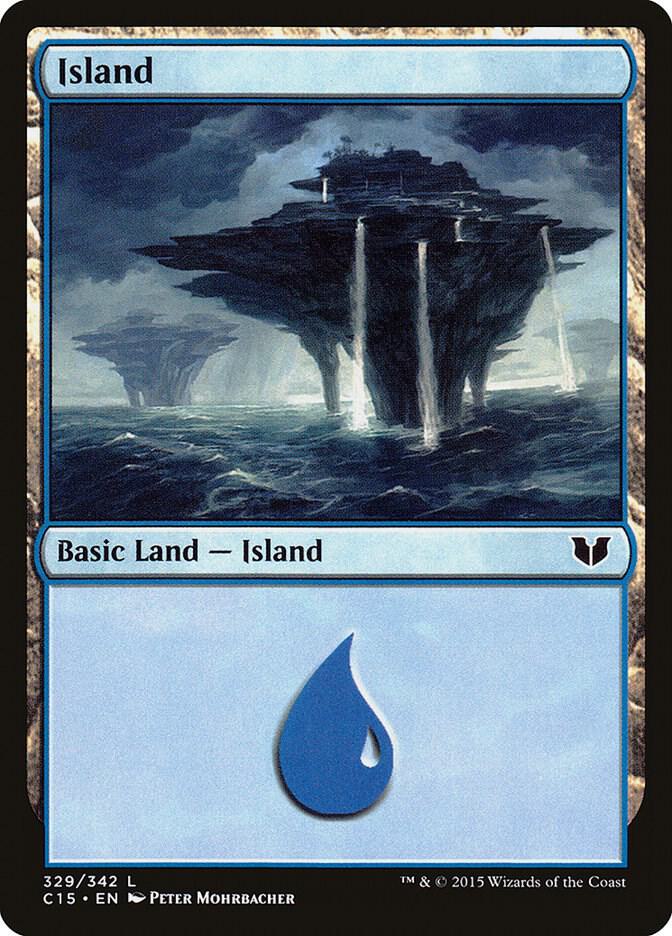 Island 329/342 (Commander 2015)  | Good Games Modbury