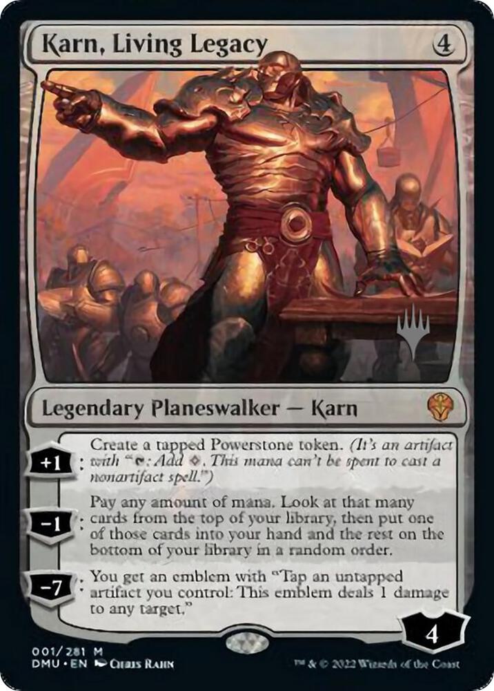 Karn Living Legacy 1 (Promo Pack: Dominaria United)  - Foil | Good Games Modbury