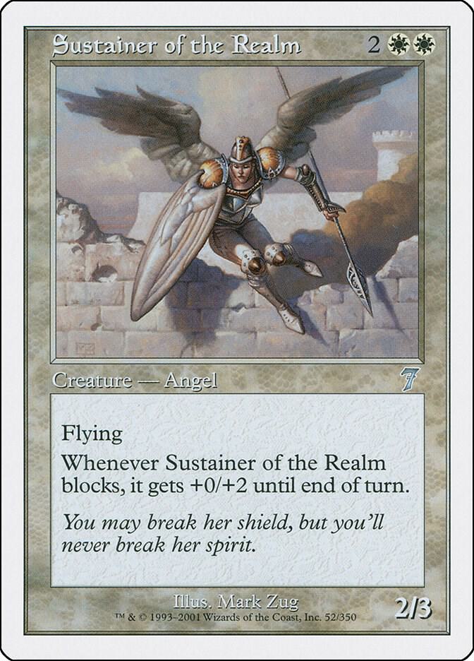 Sustainer of the Realm 52/350 (7th Edition)  | Good Games Modbury