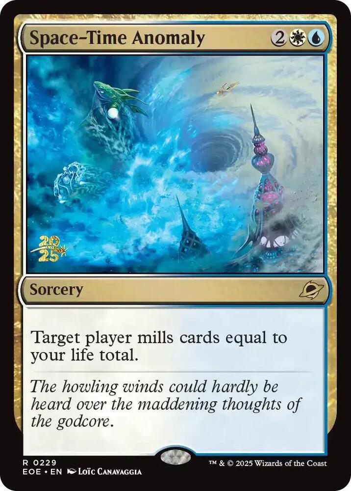 Space Time Anomaly 229s/160 (Prerelease Cards)  - Foil | Good Games Modbury
