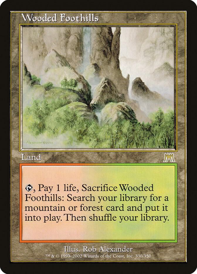 Wooded Foothills 330/350 (Onslaught)  | Good Games Modbury