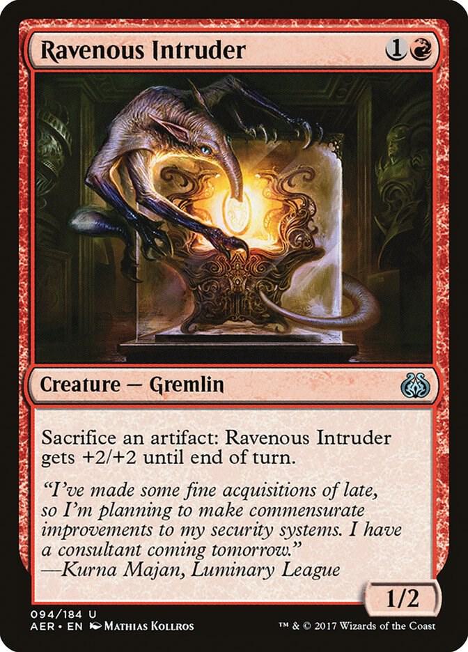 Ravenous Intruder 94/184 (Aether Revolt)  - Foil | Good Games Modbury