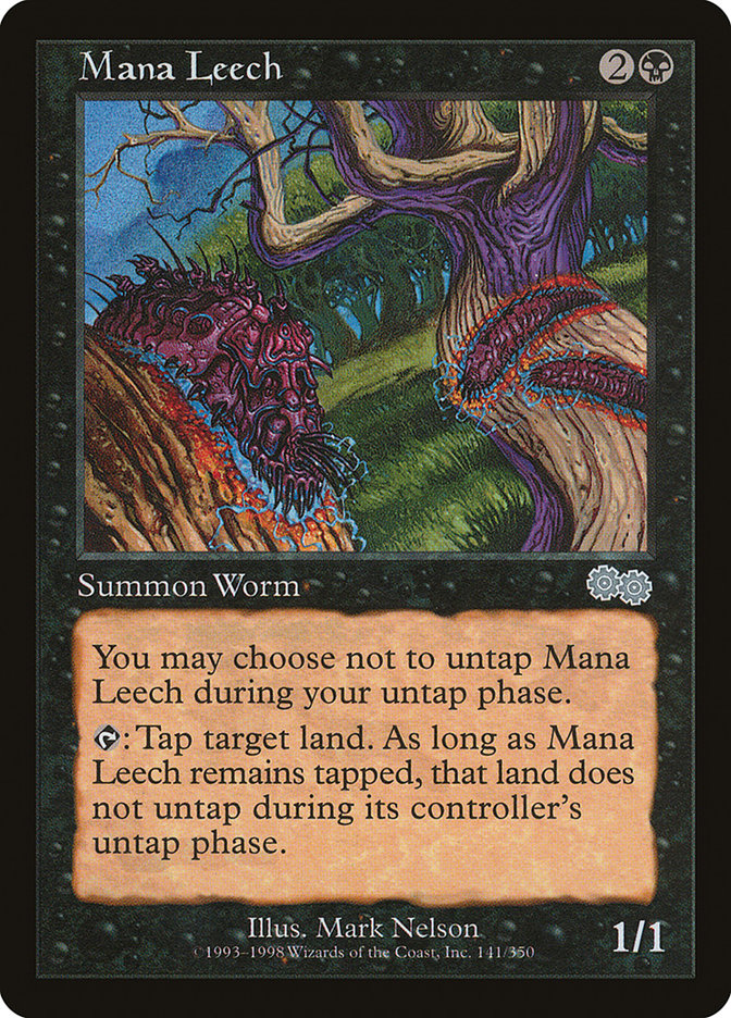 Mana Leech [Urza's Saga] | Good Games Modbury