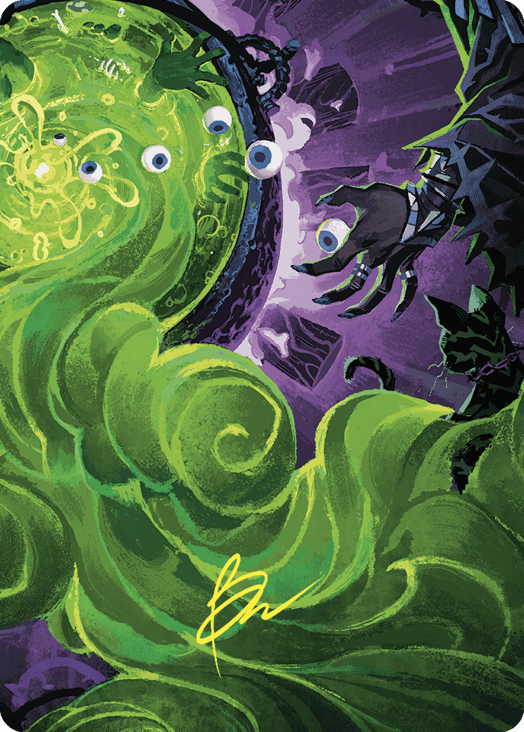 Waste Not Art Card (Gold-Stamped Signature) [Wilds of Eldraine Art Series] | Good Games Modbury