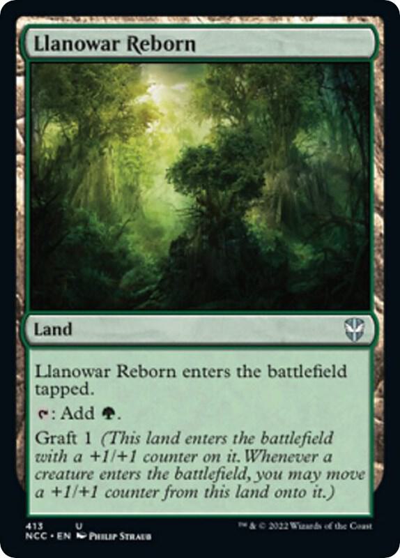 Llanowar Reborn 413 (Commander: Streets of New Capenna)  | Good Games Modbury