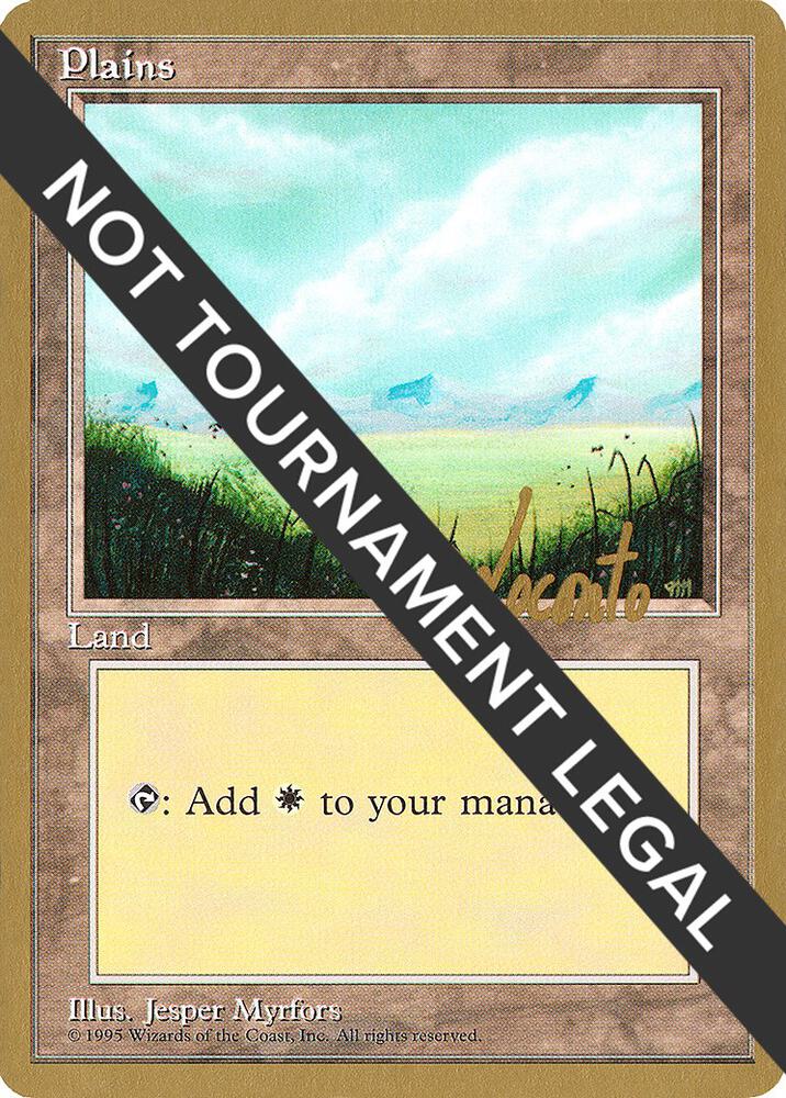 Plains A 1996 Michael Loconto 4ED ml364/308 (World Championship Decks)  | Good Games Modbury