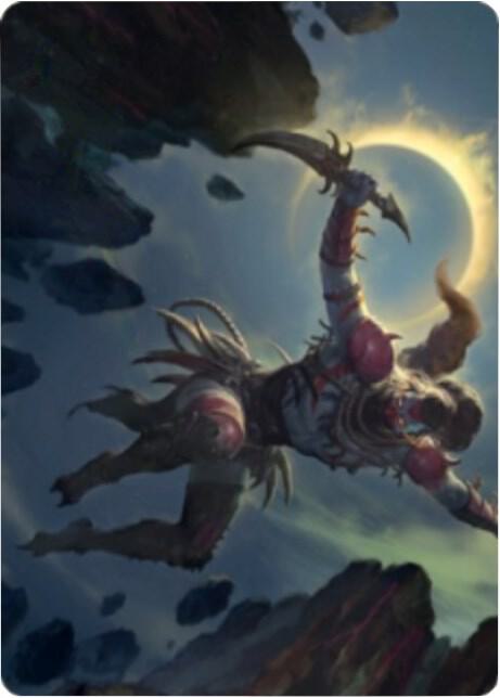 Nighthawk Scavenger Art Card 58 (Art Series: Zendikar Rising)  | Good Games Modbury