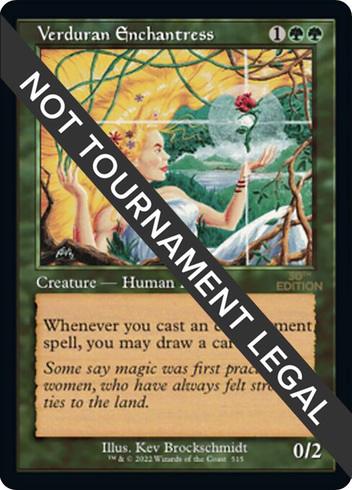 Verduran Enchantress Retro Frame 515/594 (30th Anniversary Edition)  | Good Games Modbury