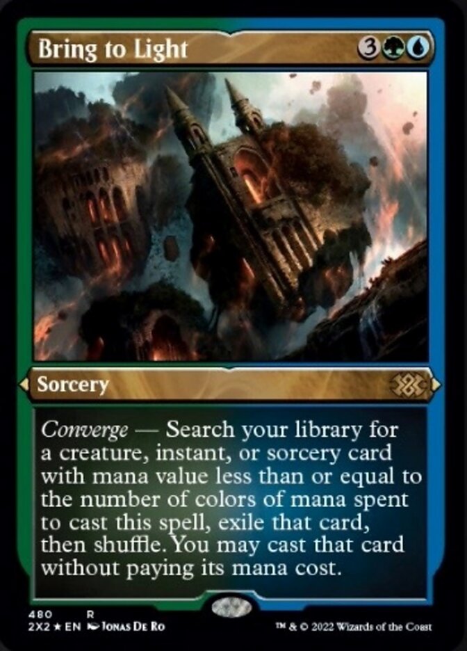 Bring to Light (Foil Etched) [Double Masters 2022] | Good Games Modbury