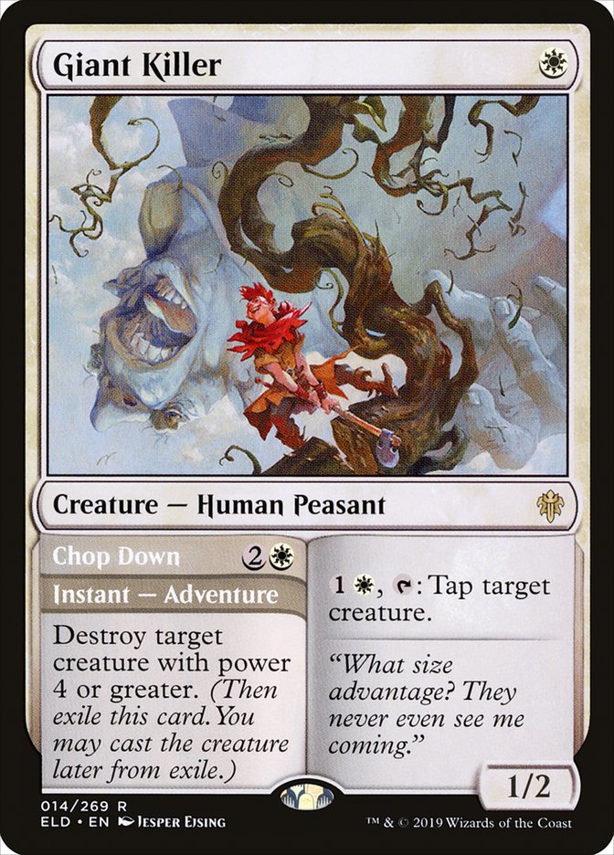 Giant Killer // Chop Down 14/269 (Throne of Eldraine)  | Good Games Modbury