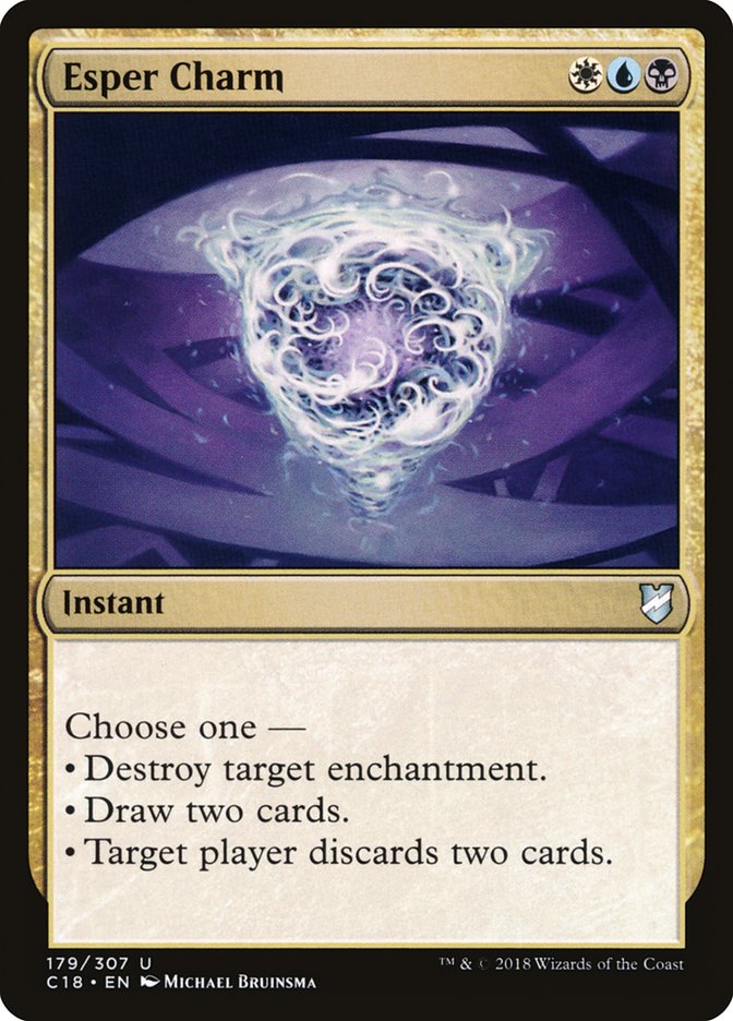 Esper Charm 179/307 (Commander 2018)  | Good Games Modbury