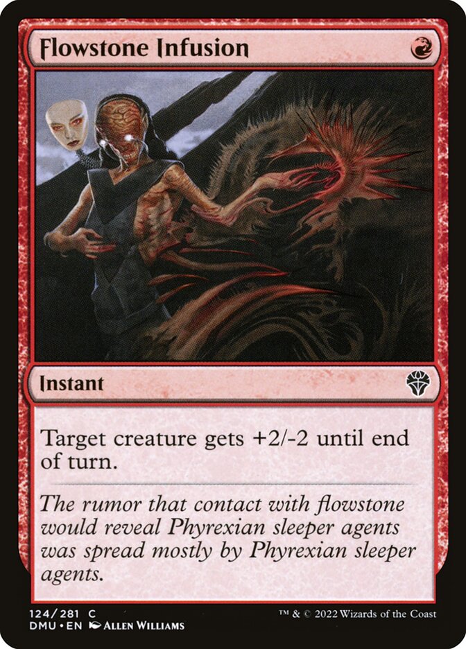 Flowstone Infusion 124/281 (Dominaria United)  - Foil | Good Games Modbury
