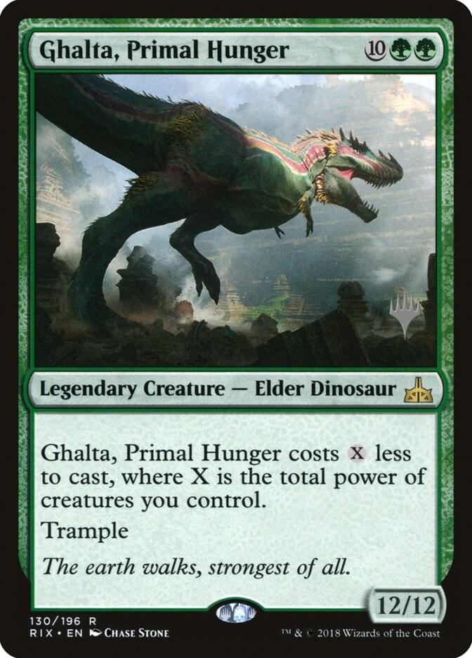 Ghalta Primal Hunger 130p/98 (Promo Pack: Core Set 2020)  | Good Games Modbury