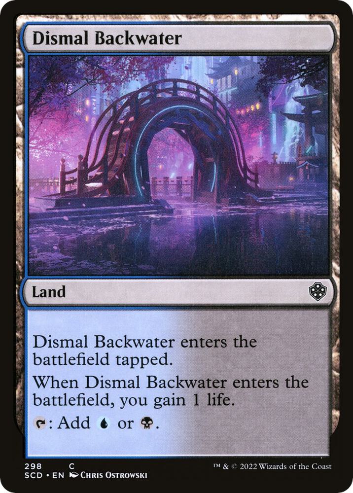Dismal Backwater 298/352 (Starter Commander Decks)  | Good Games Modbury