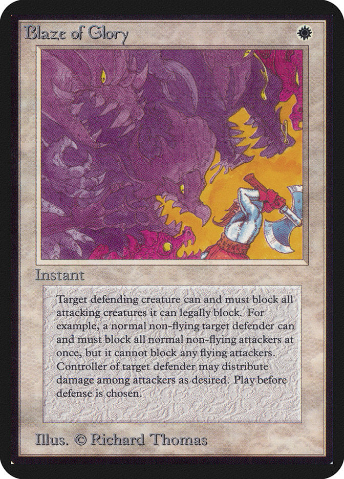 Blaze of Glory [Alpha Edition] | Good Games Modbury