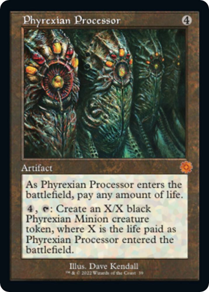 Phyrexian Processor 39/63 (The Brothers' War: Retro Frame Artifacts)  | Good Games Modbury