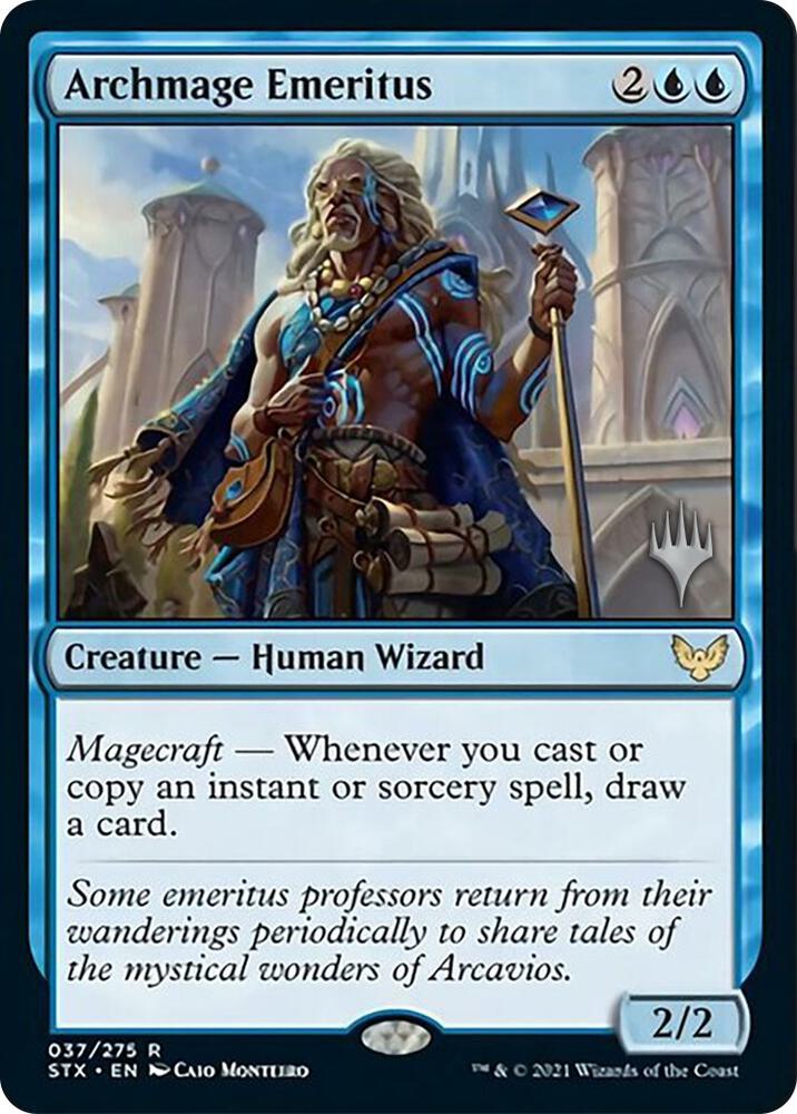 Archmage Emeritus 37 (Promo Pack: Strixhaven)  | Good Games Modbury