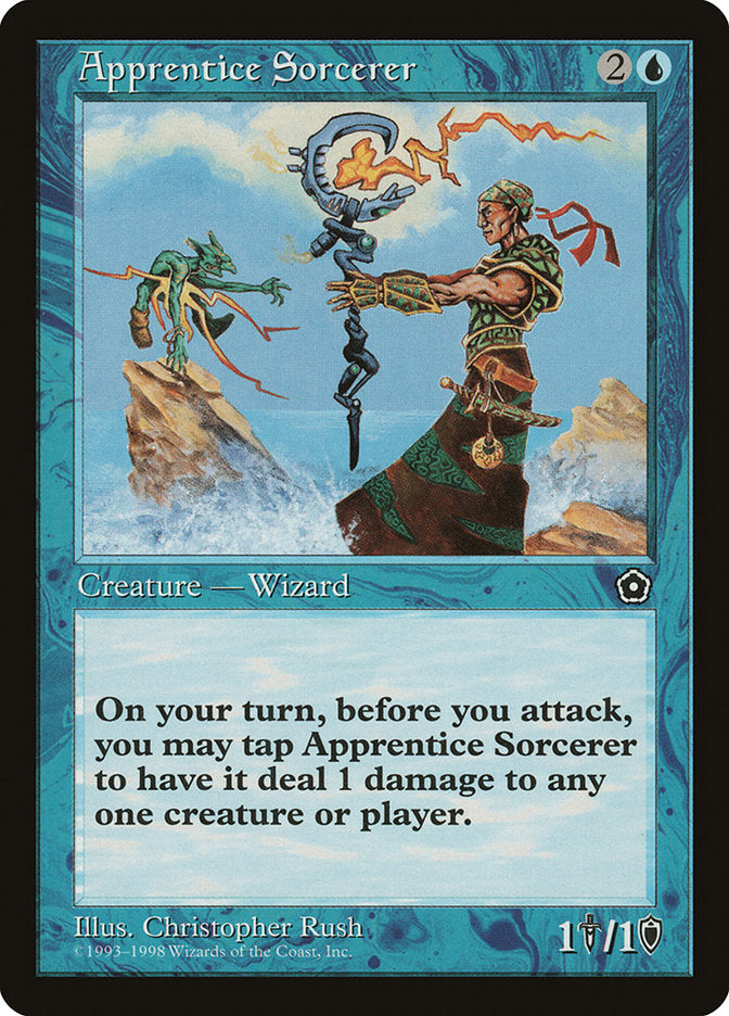 Apprentice Sorcerer 32/165 (Portal Second Age)  | Good Games Modbury