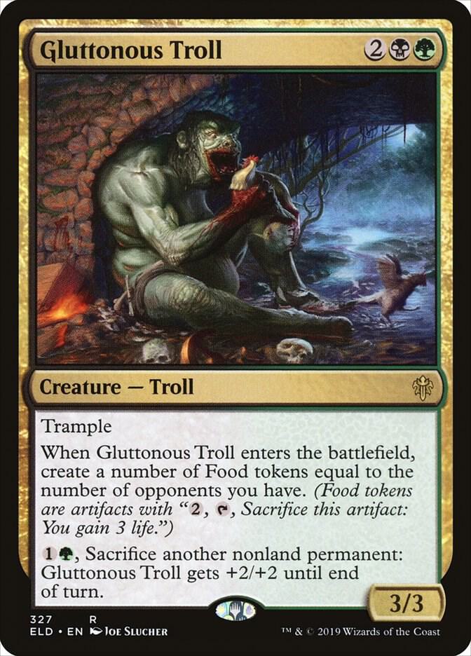 Gluttonous Troll 327 (Throne of Eldraine)  | Good Games Modbury