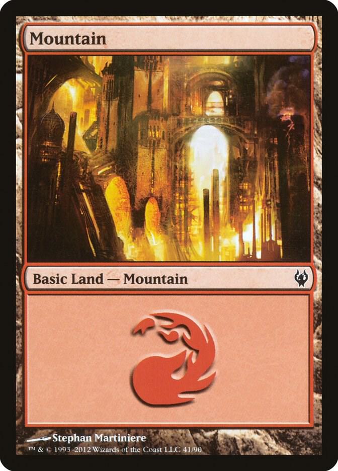 Mountain 41 41/90 (Duel Decks: Izzet vs. Golgari)  | Good Games Modbury