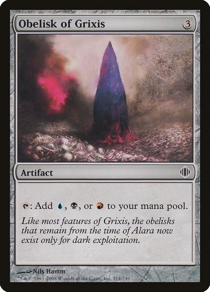 Obelisk of Grixis [Shards of Alara] | Good Games Modbury