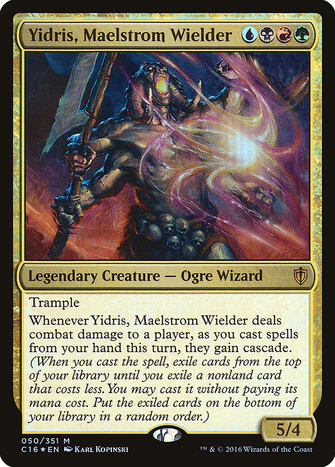Yidris, Maelstrom Wielder 50/351 (Commander 2016)  - Foil | Good Games Modbury