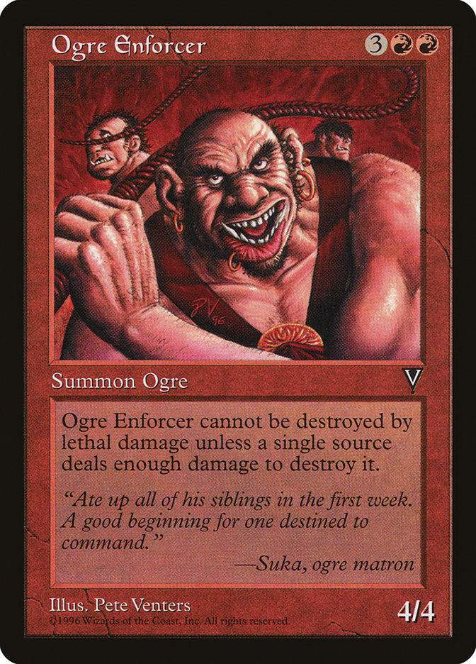 Ogre Enforcer [Visions] | Good Games Modbury